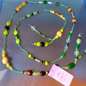 Calypso by Christian Celle Beaded Belt